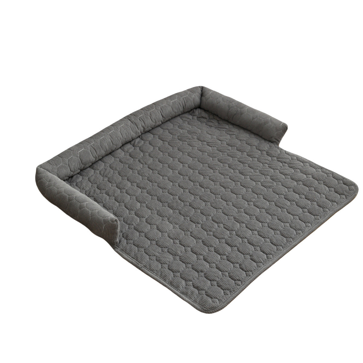 Soft Corduroy Pet Bed Sofa Cover Comfortable Dog & Cat Bed Luxury Pet Mat Couch Protector
