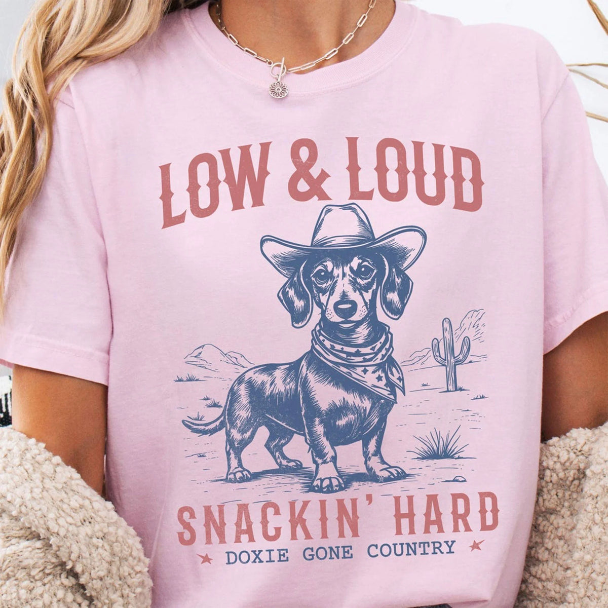 Funny Dachshund Cowboy Shirt, Dog Lover Gift, Western Wiener Dog Tee, Vintage Doxie T-Shirt, Dachshund Gift for Dog Moms &amp; Dads, Doxie mom