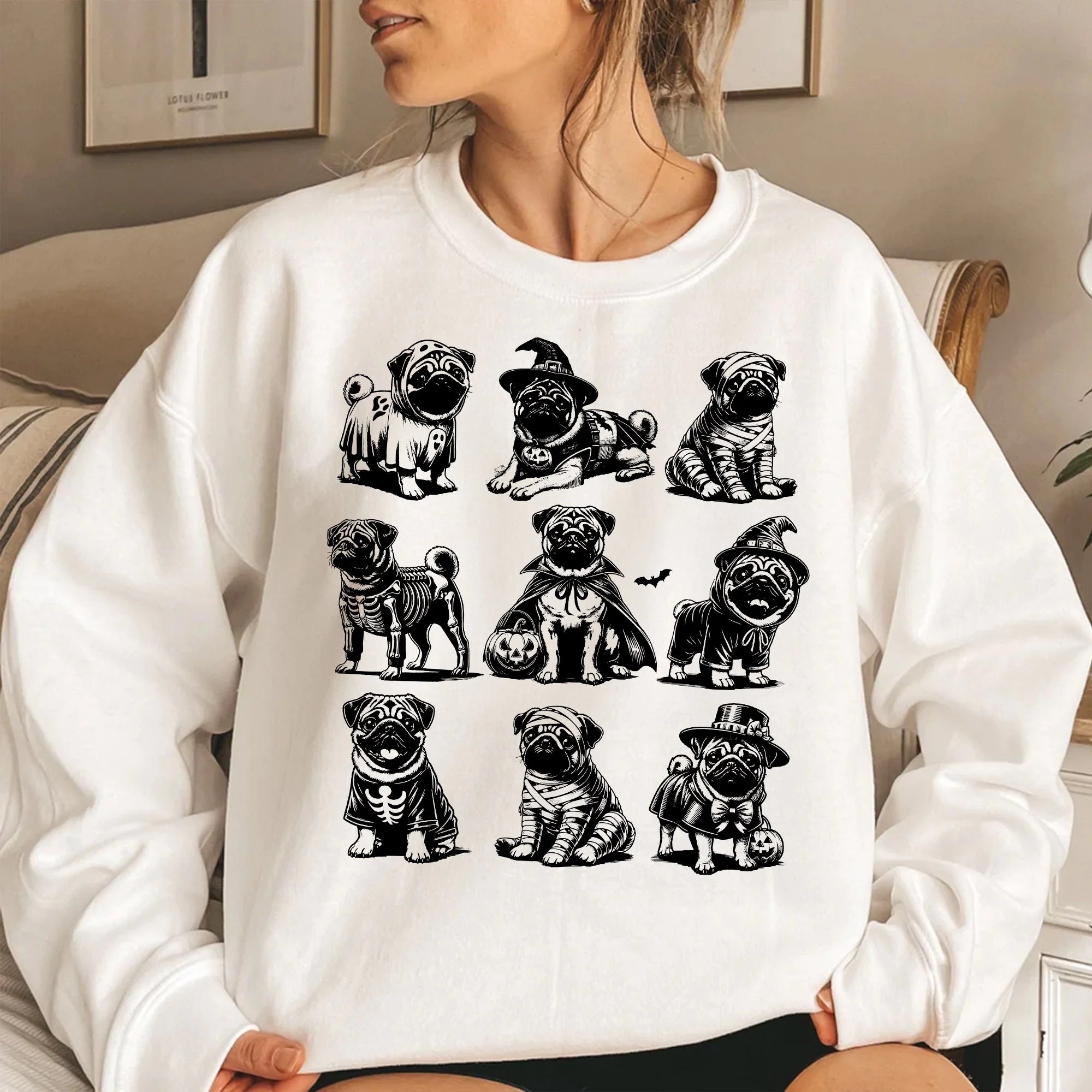 Halloween Sweatshirt, Dachshund Halloween Sweater, Pumpkin Sweatshirt, Weenie Dog, Weiner Dog