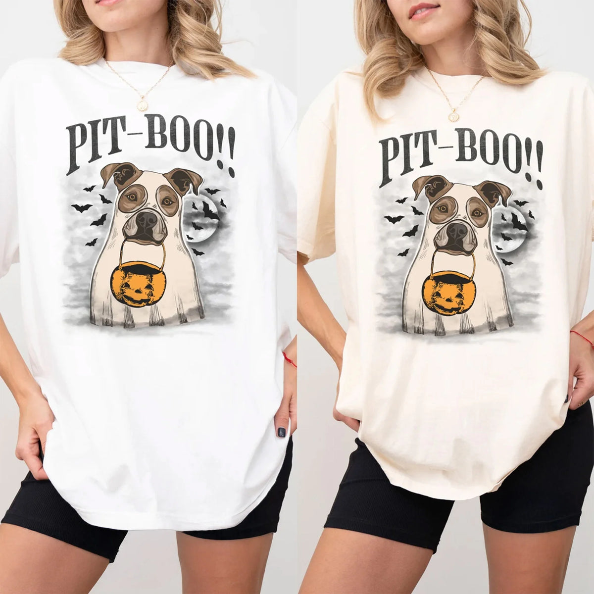 pitbull Halloween tee, pittie lover shirt, pittie mom Halloween gift, funny Halloween t-shirt, trick or treat, pit boo, comfort colors ®