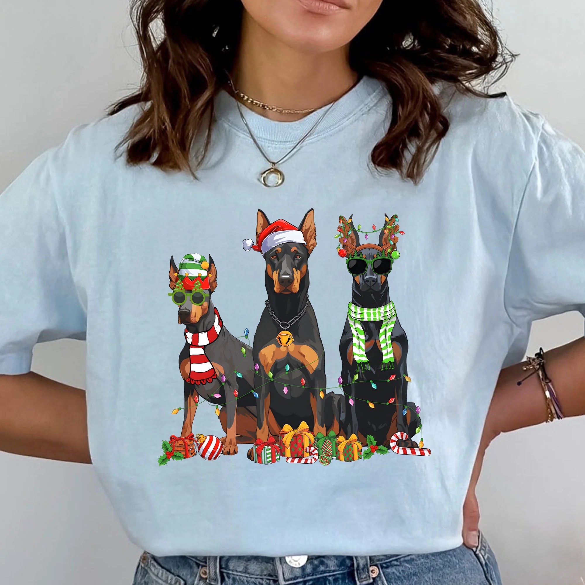 German Shepherd Sweatshirt, Dog Lover Gift, Holiday Sweaters, Christmas German Shepherd Shirt, Christmas Crewneck, Dog Mom Shirt, Xmas Shirt