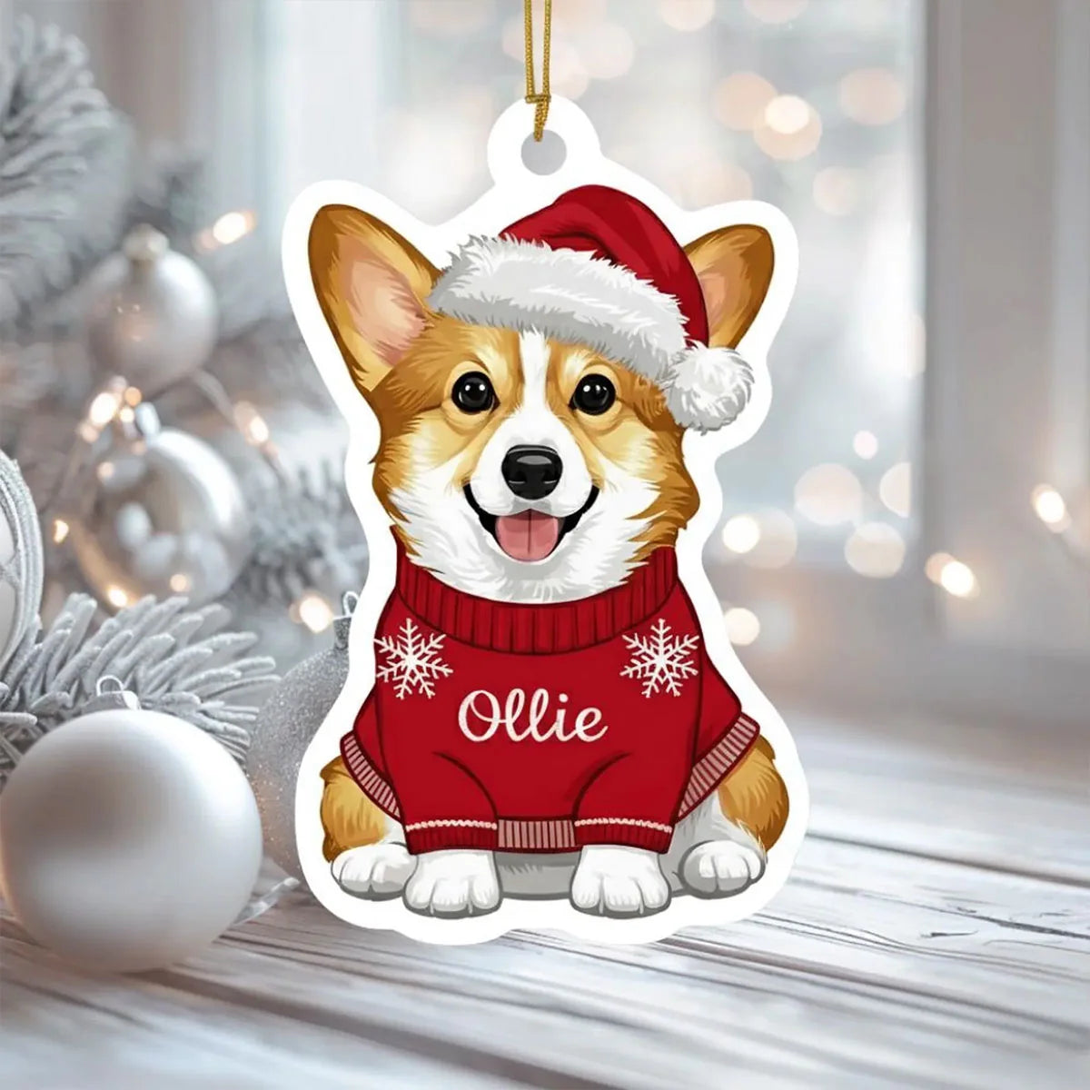 Christmas Modern Home Decoration 2d Acrylic Cartoon Dog Christmas Tree Pendant Christmas Cartoon Cute Adornos De Navidad - 15 Christmas Modern Home Decoration 2d Acrylic Cartoon Dog Christmas Tree Pendant Christmas Cartoon Cute Adornos De Navidad - 15