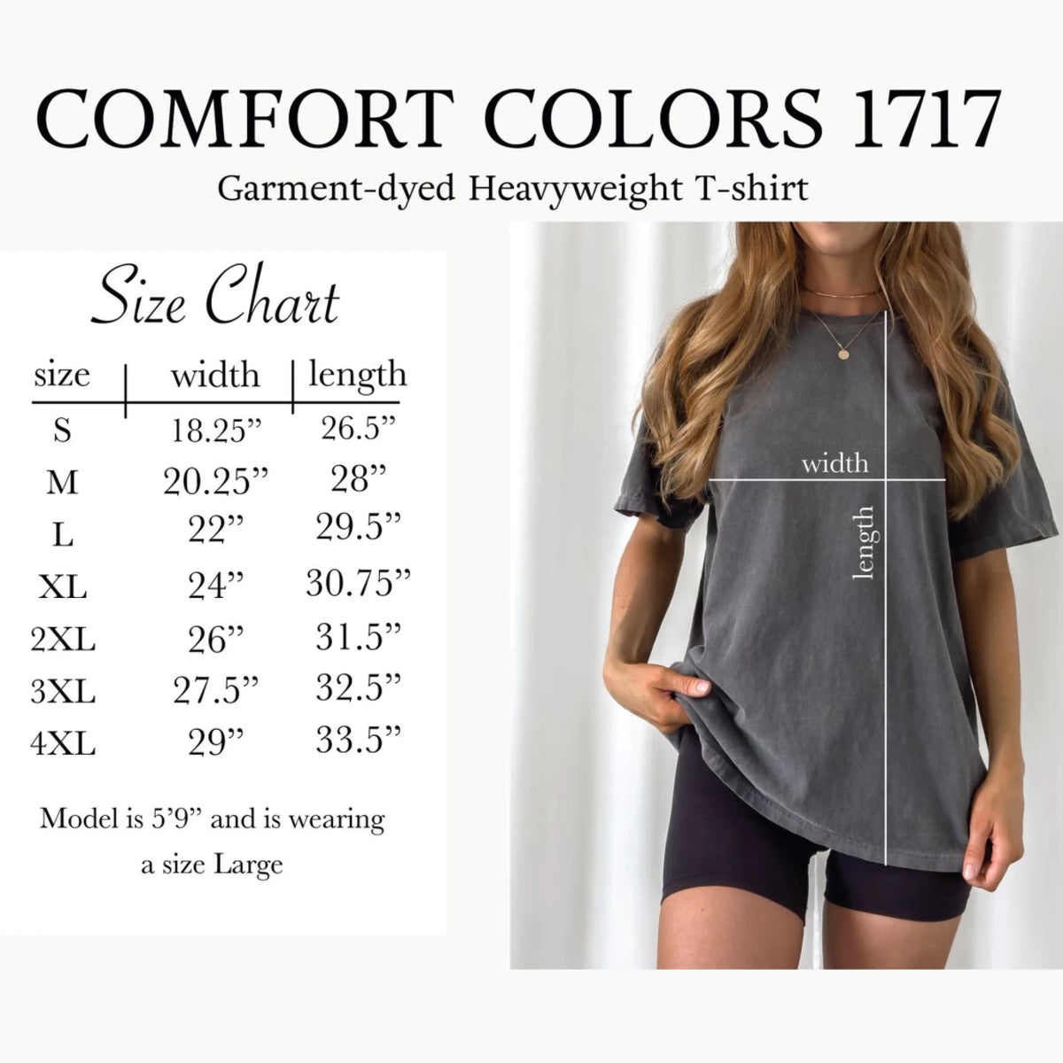 size CF color