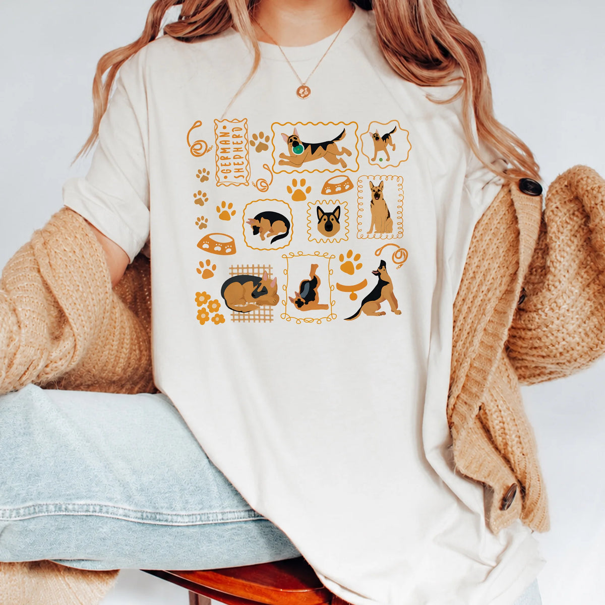 Comfort Colors German Shepherd Shirt Dog Mom Gift Shepherd Lover