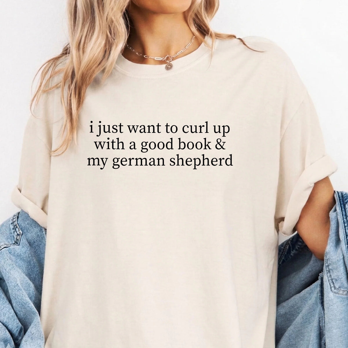 Funny German Shepherd Reading Shirt, Dog Mom Librarian Lover Gift