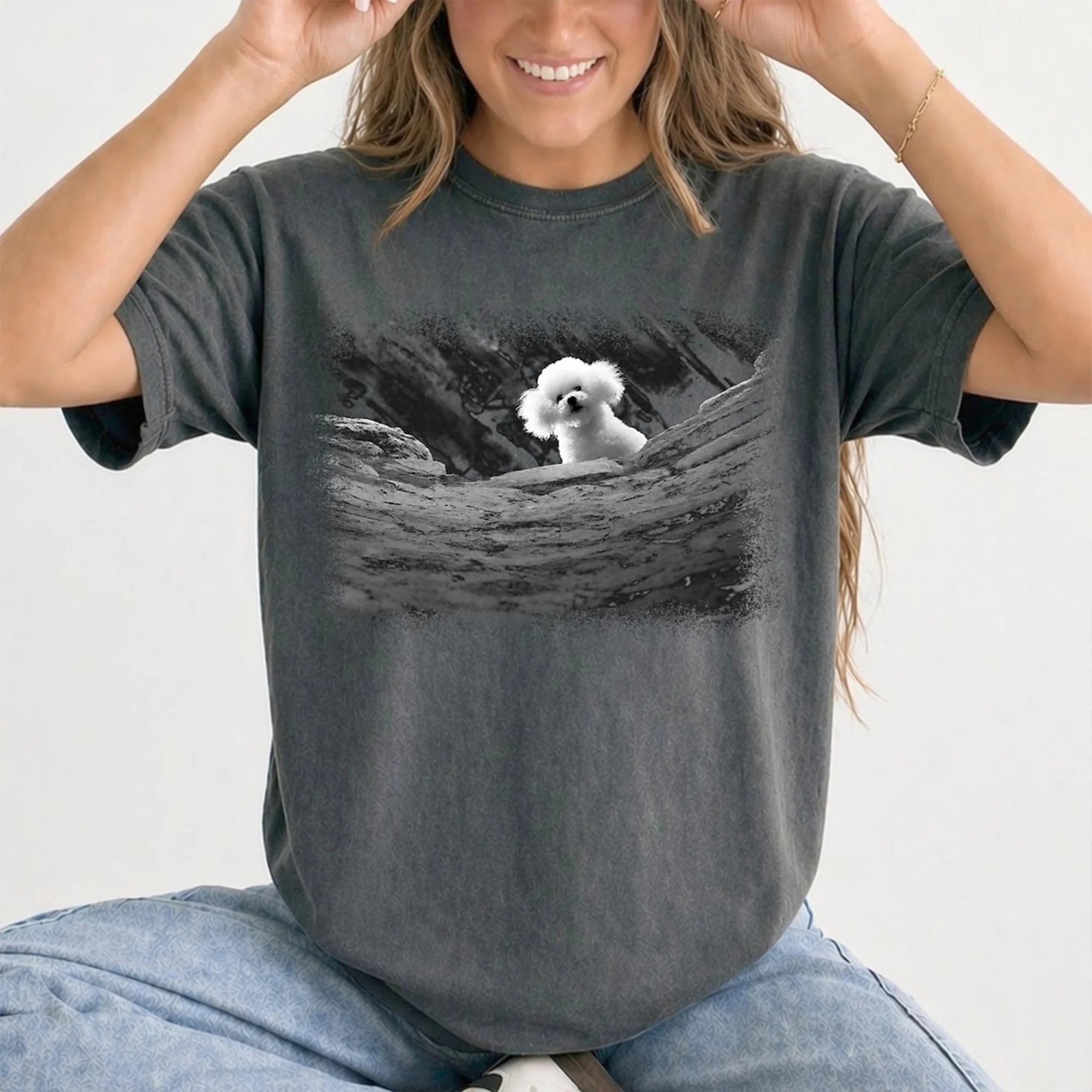 Precious Dog Silence of the Lambs Halloween Comfort Colors Tee