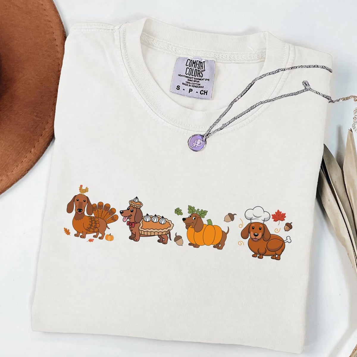 Dachshund Thanksgiving Sweatshirt, Cute Dog Shirt