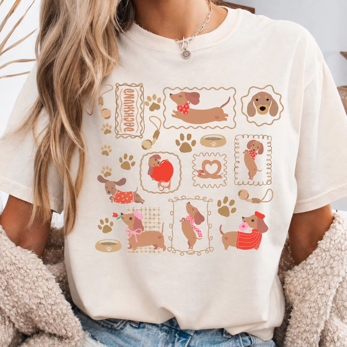 Dachshund Shirt, Dachshund Gifts, Wiener Dog Gift, Dog Mom Gift