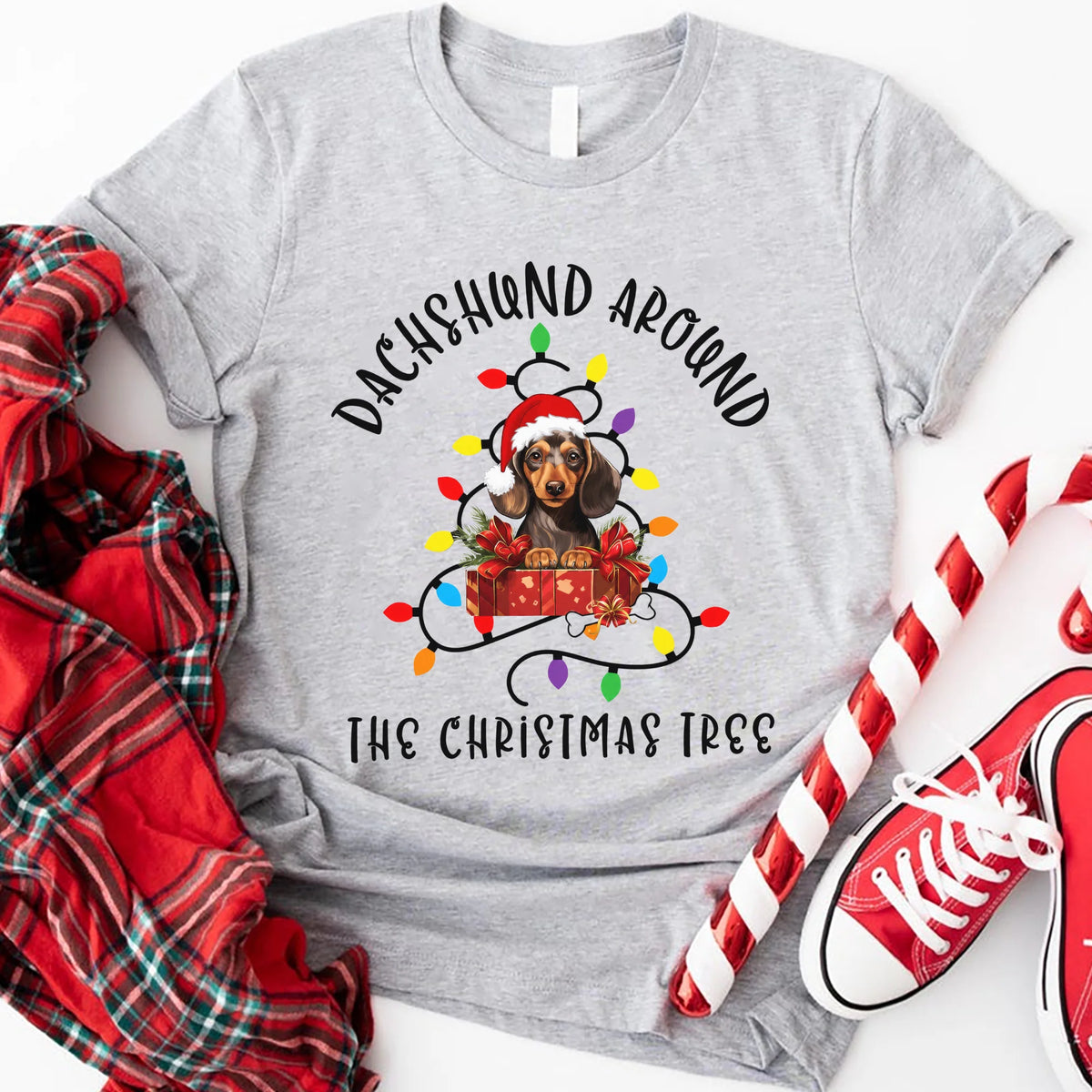 Dachshund Christmas Shirt, Weiner Dog Gifts