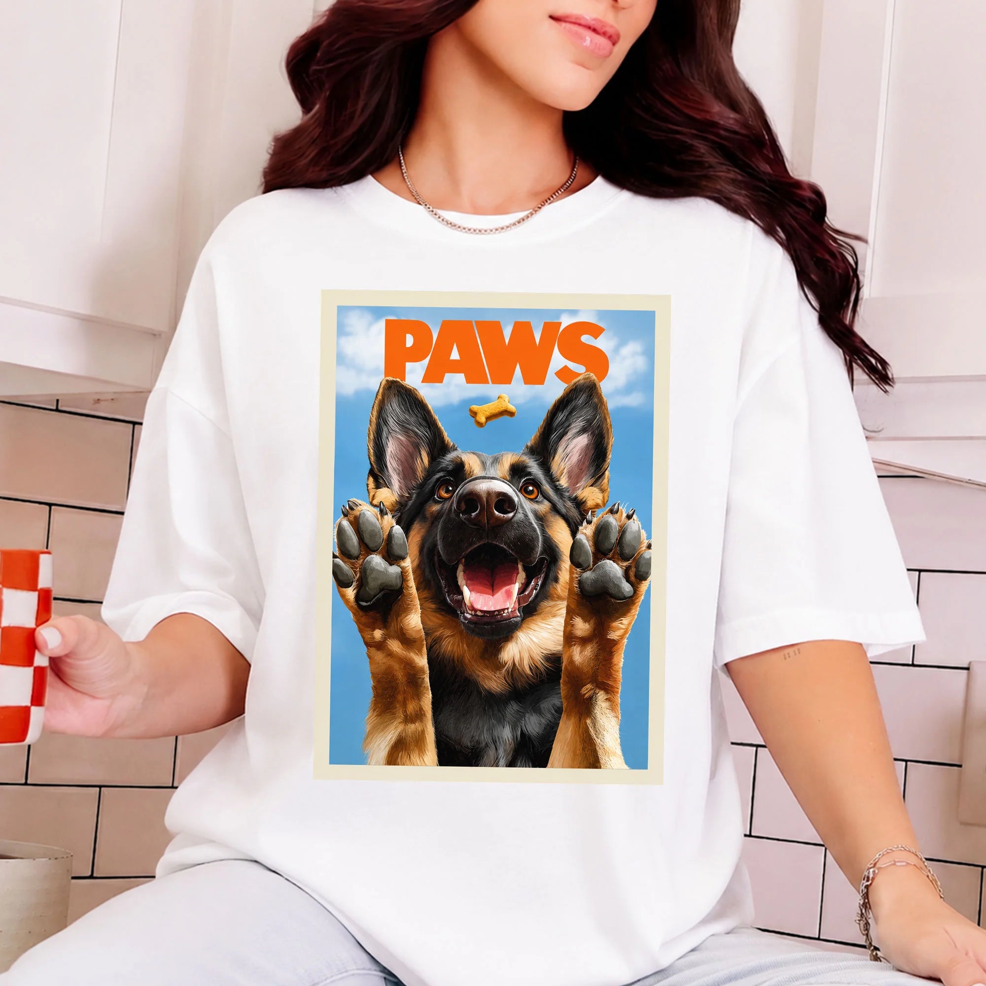 German Shepherd Comfort Colors Shirt GSD Mom Dad Owner Gift