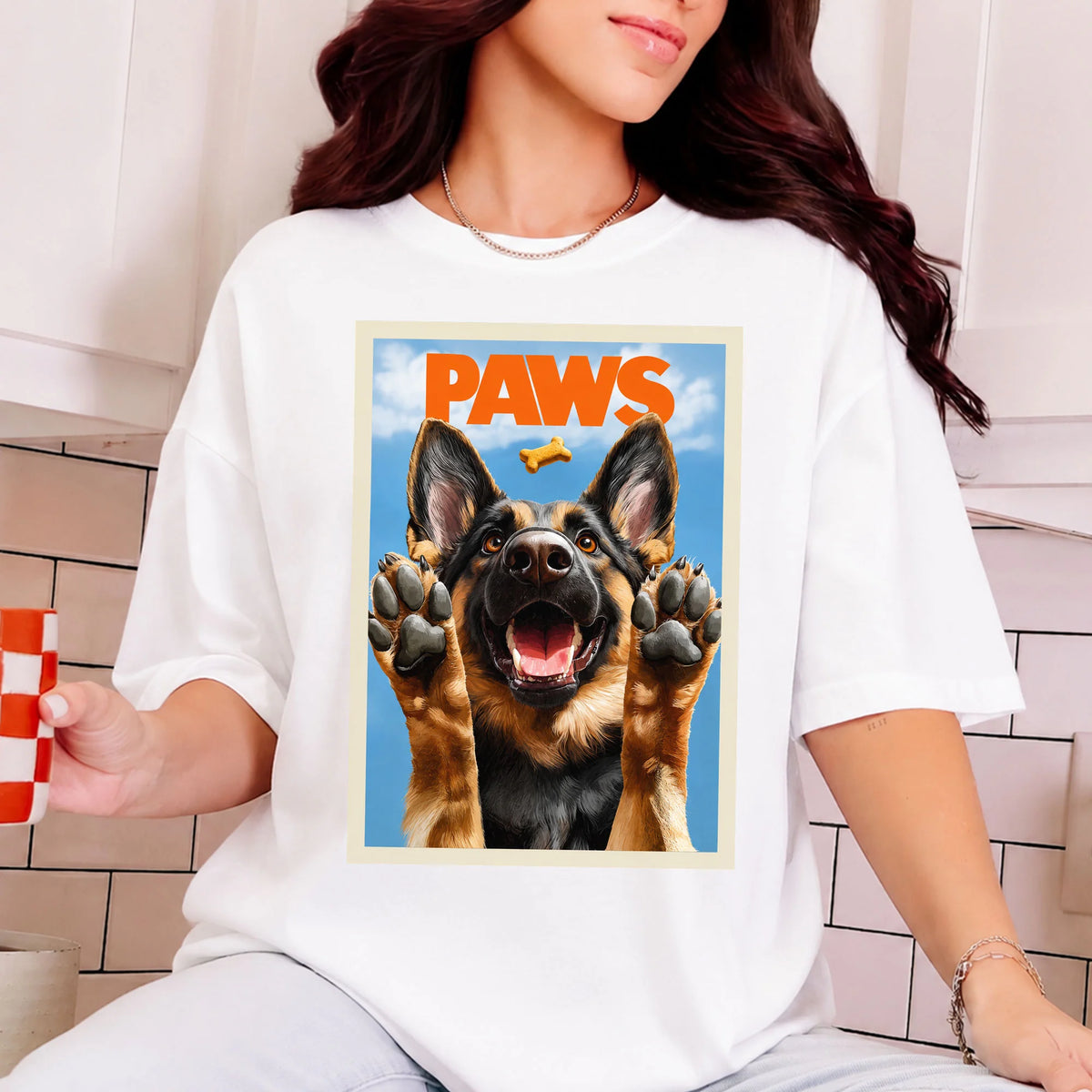 German Shepherd Comfort Colors Shirt GSD Mom Dad Owner Gift