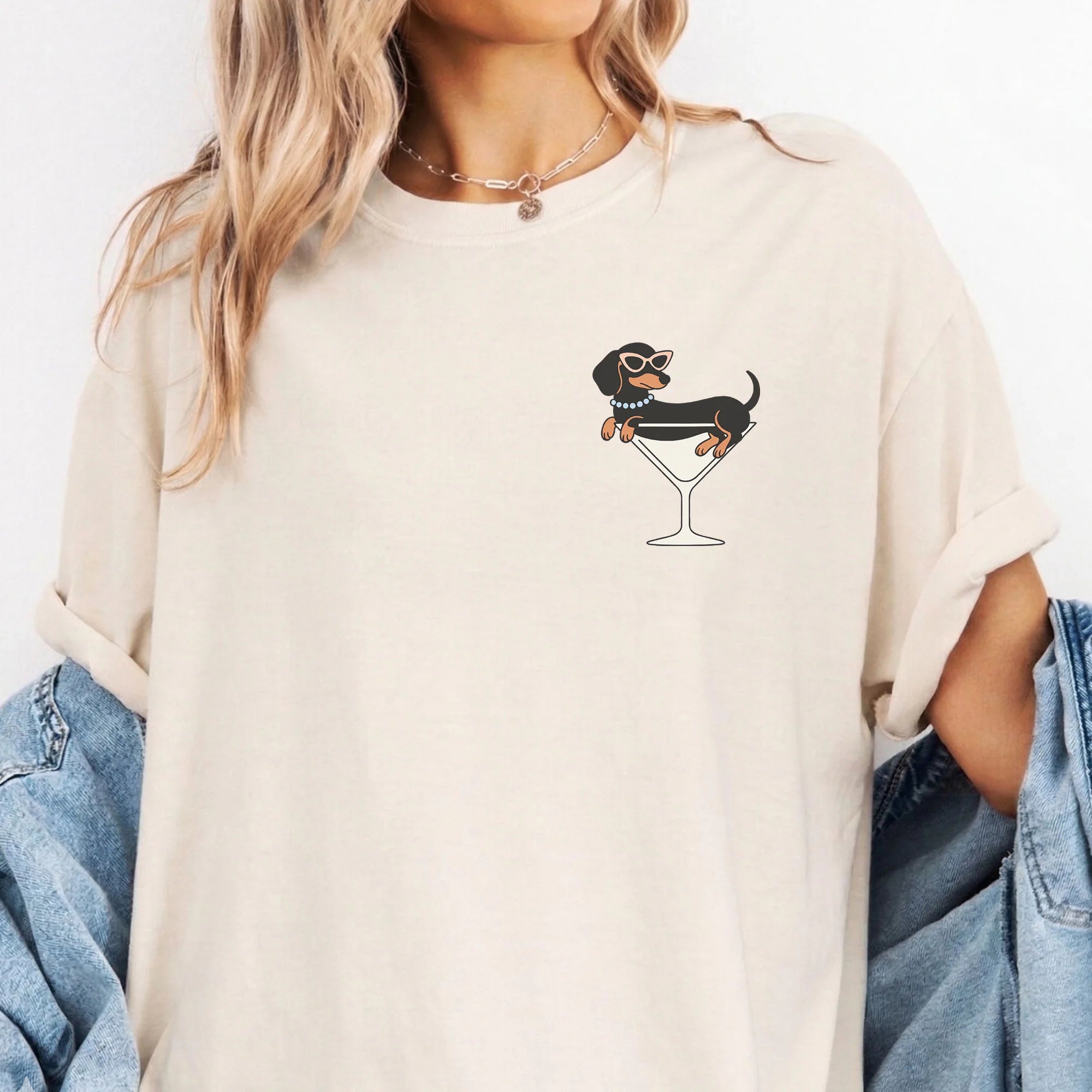 Weenies Martinis Dachshund Tee Wiener Dog Social Club Mom Gift