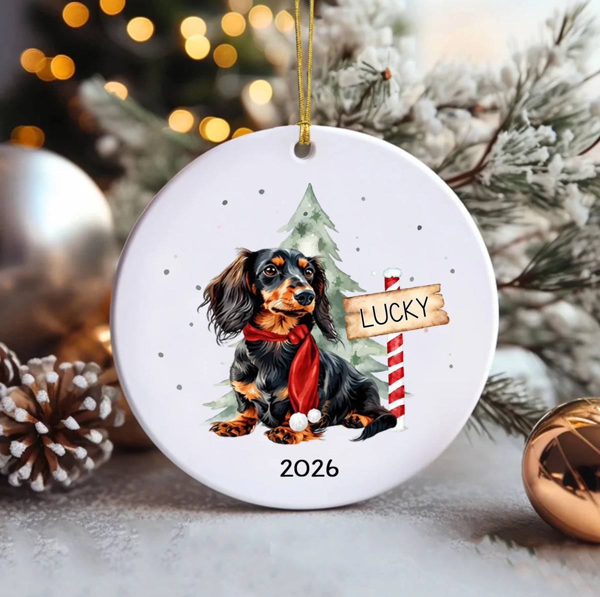 Ceramic Circle Ornament (1)