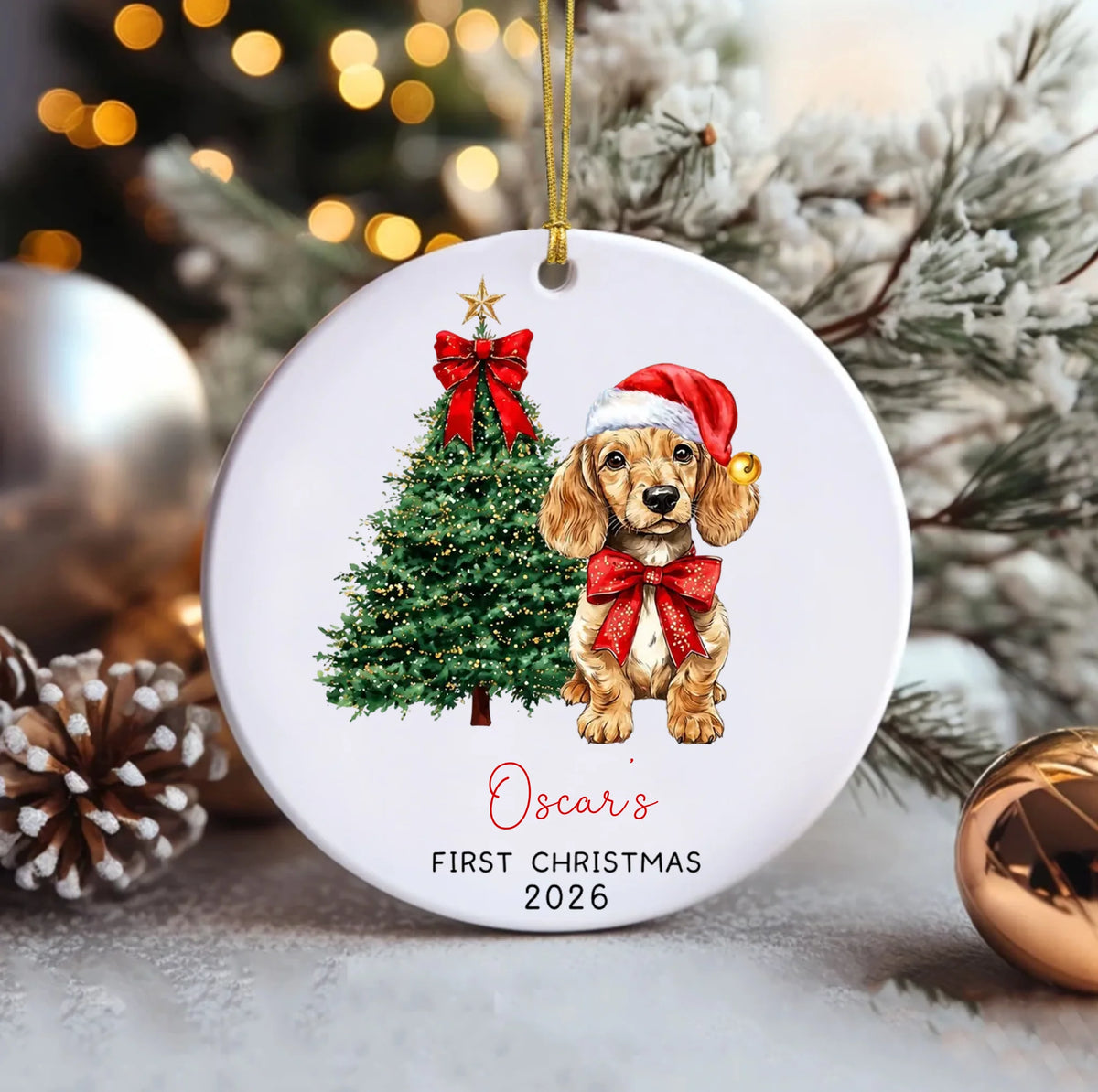 Ceramic Circle Ornament (1)