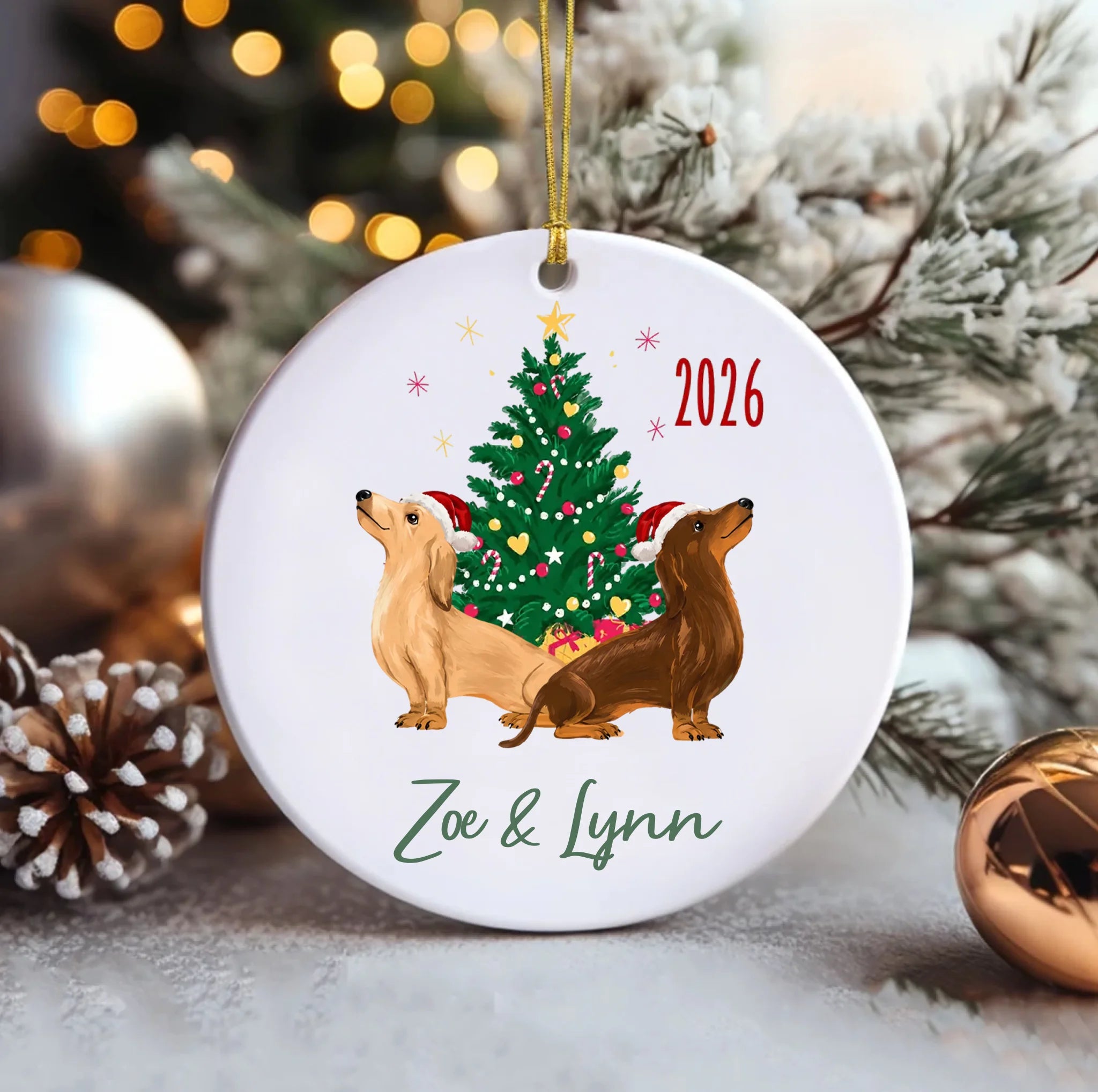 Ceramic Circle Ornament (1)