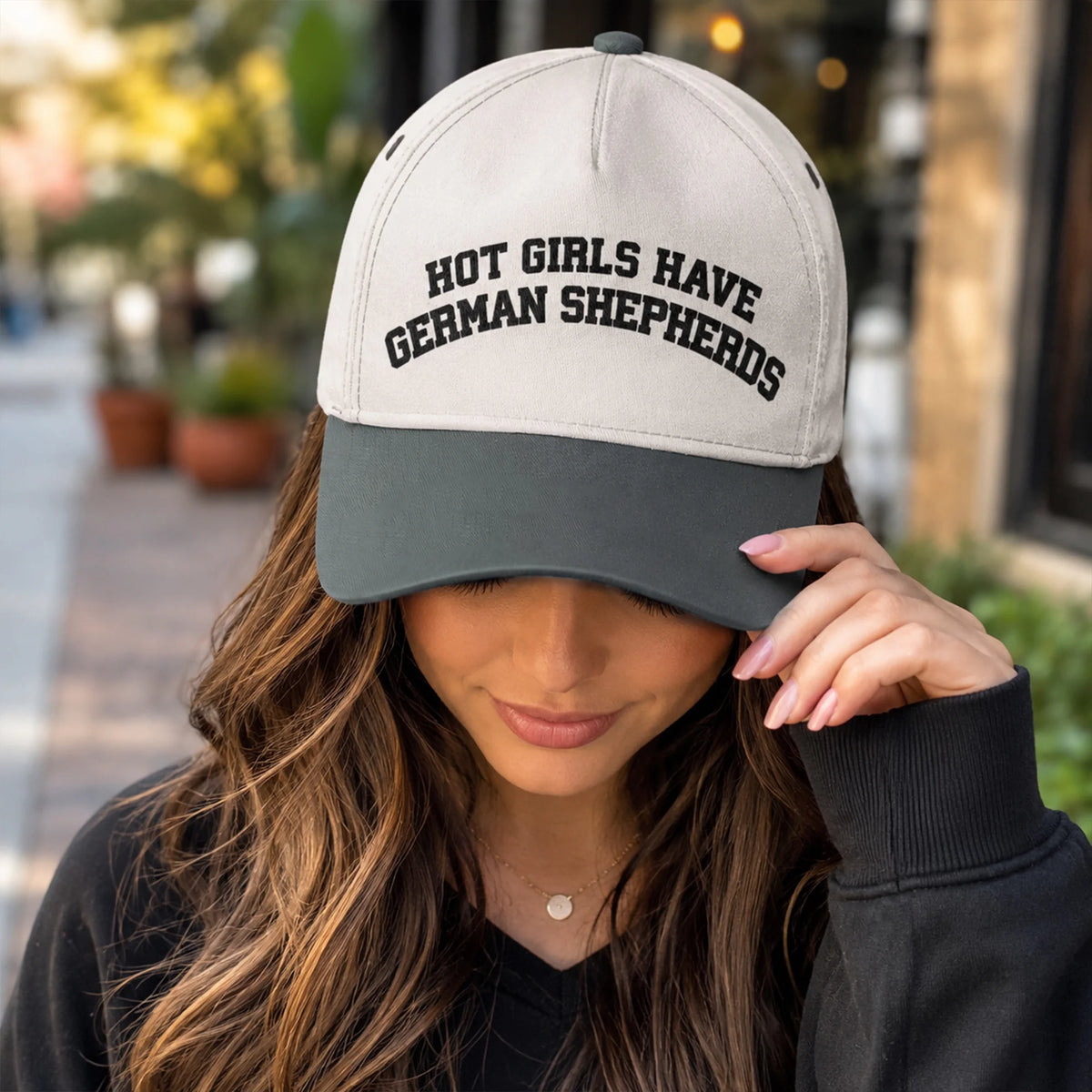 German Shepherd Hat, Funny GSD Mom Cap, Shepherd Lover Gift