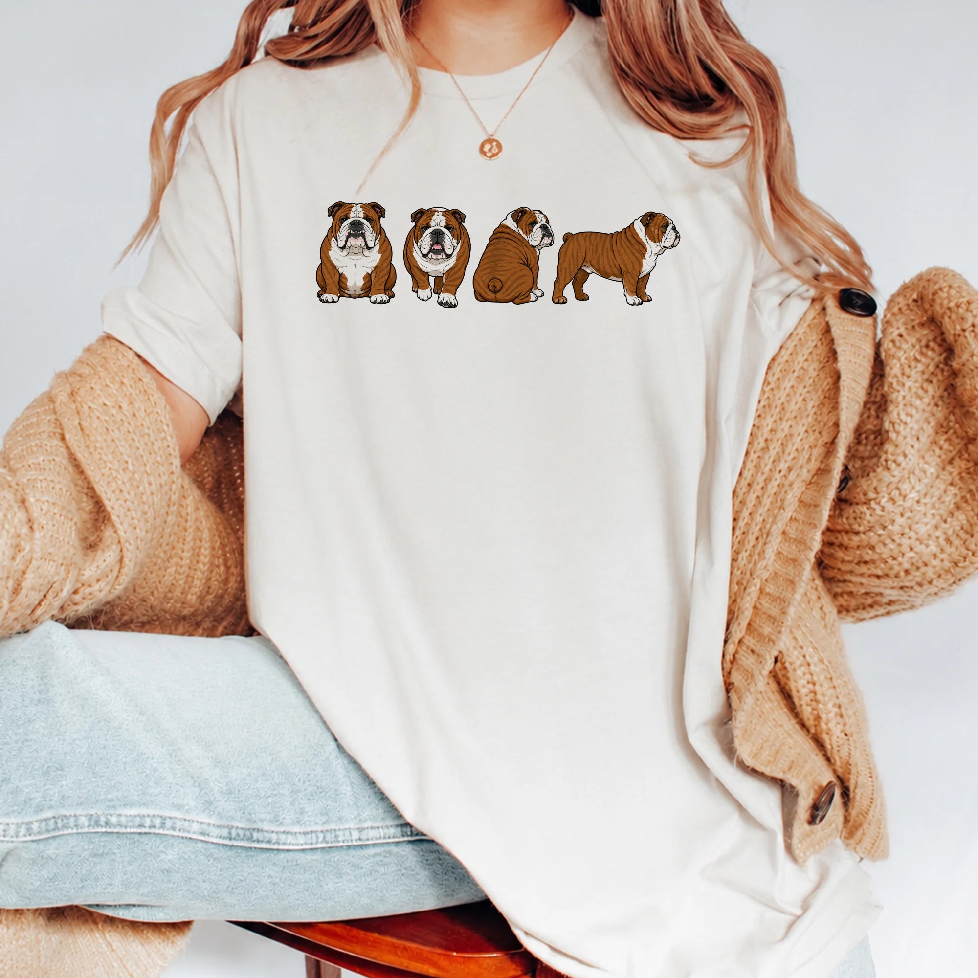 English Bulldog Comfort Colors Shirt Bulldog Mom Dog Dad Gift