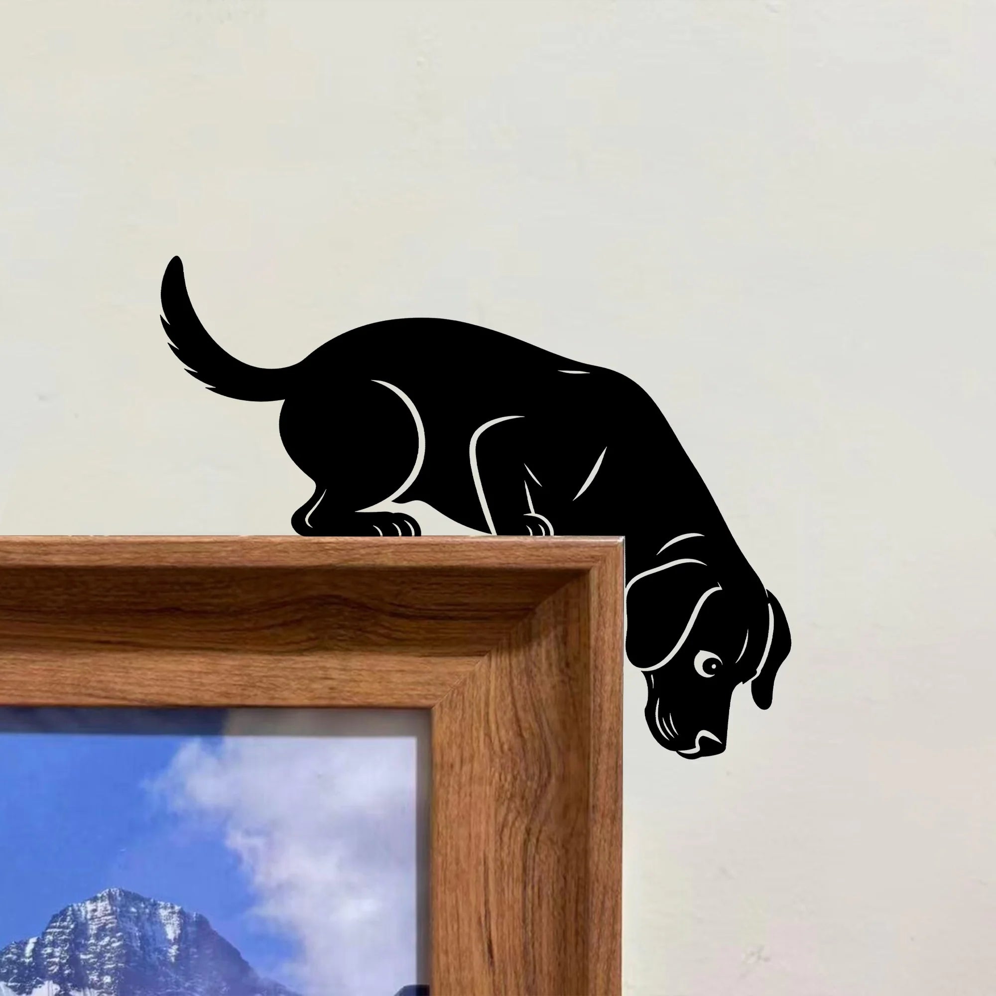 Labrador Metal Door Topper