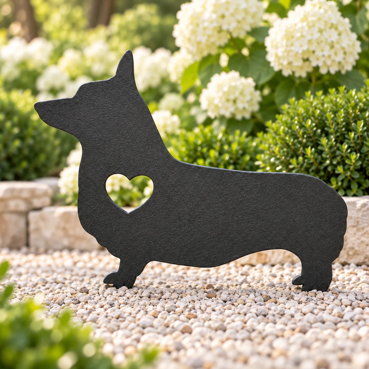 Corgi Metal Yard Sign