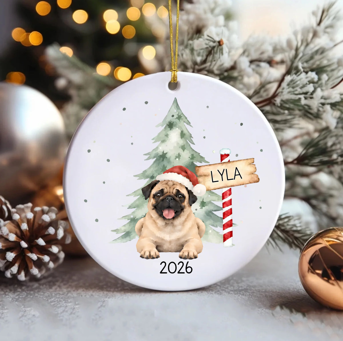 Ceramic Circle Ornament (1)