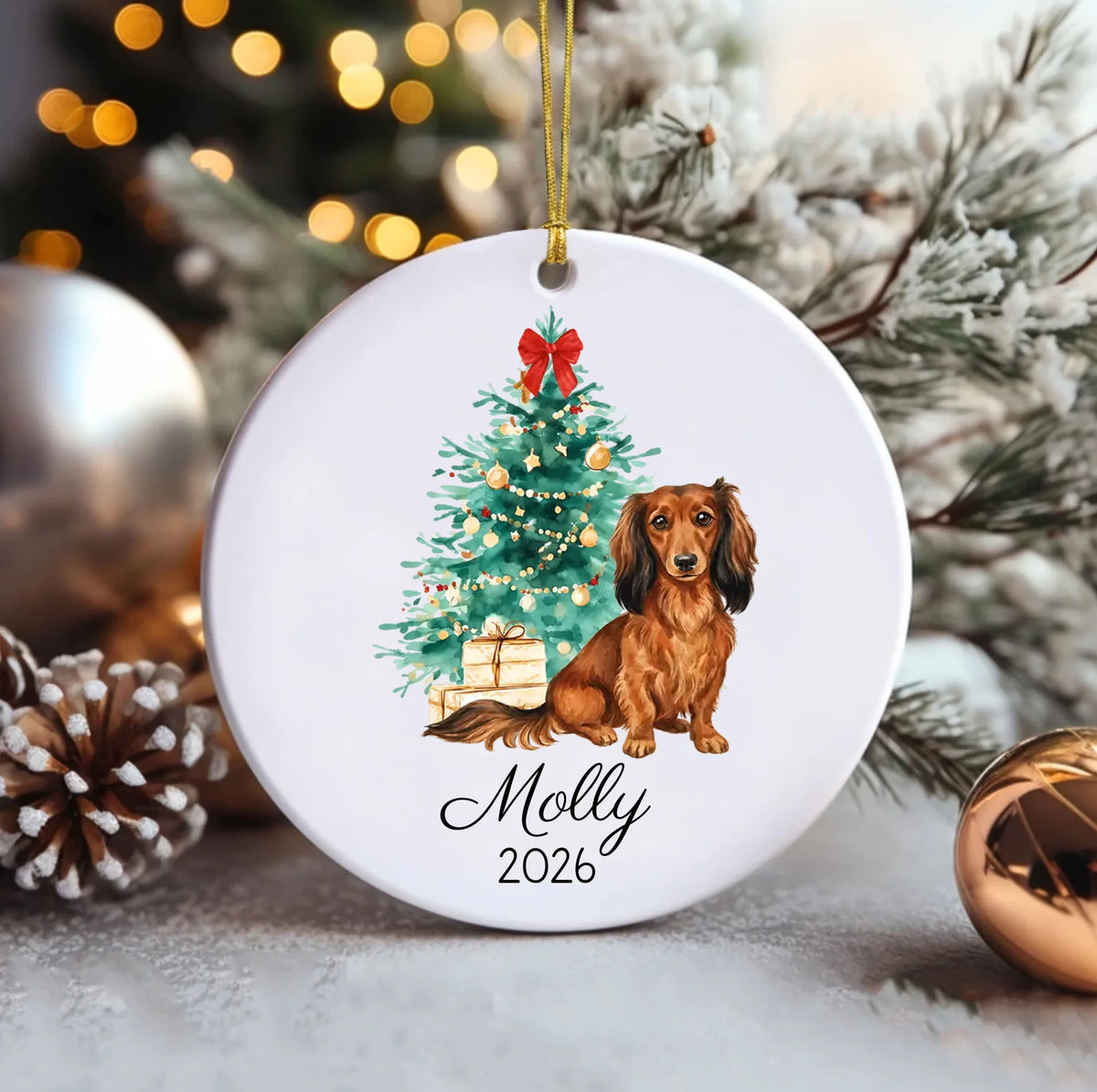 Ceramic Circle Ornament (1)
