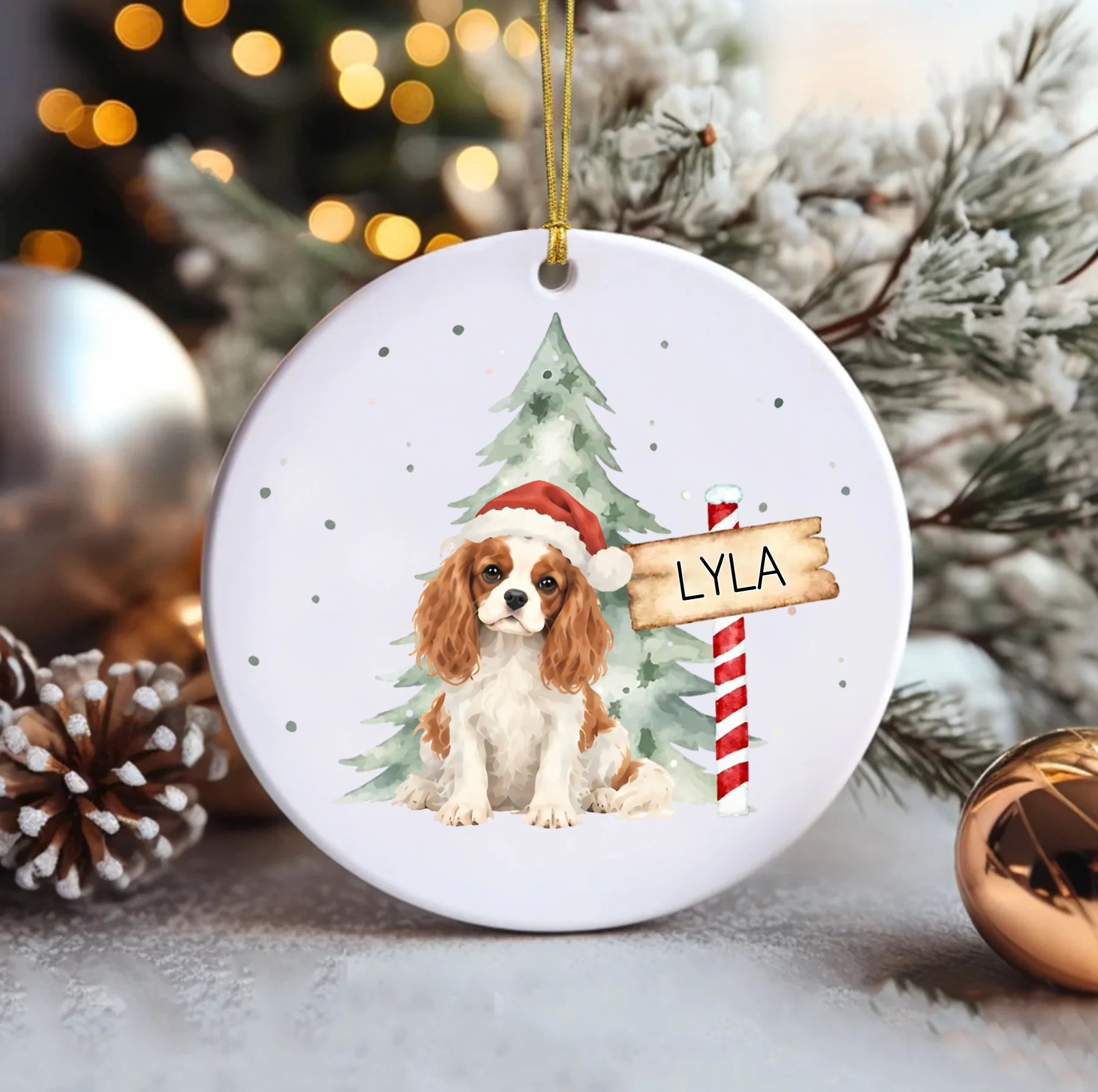 Ceramic Circle Ornament (1)