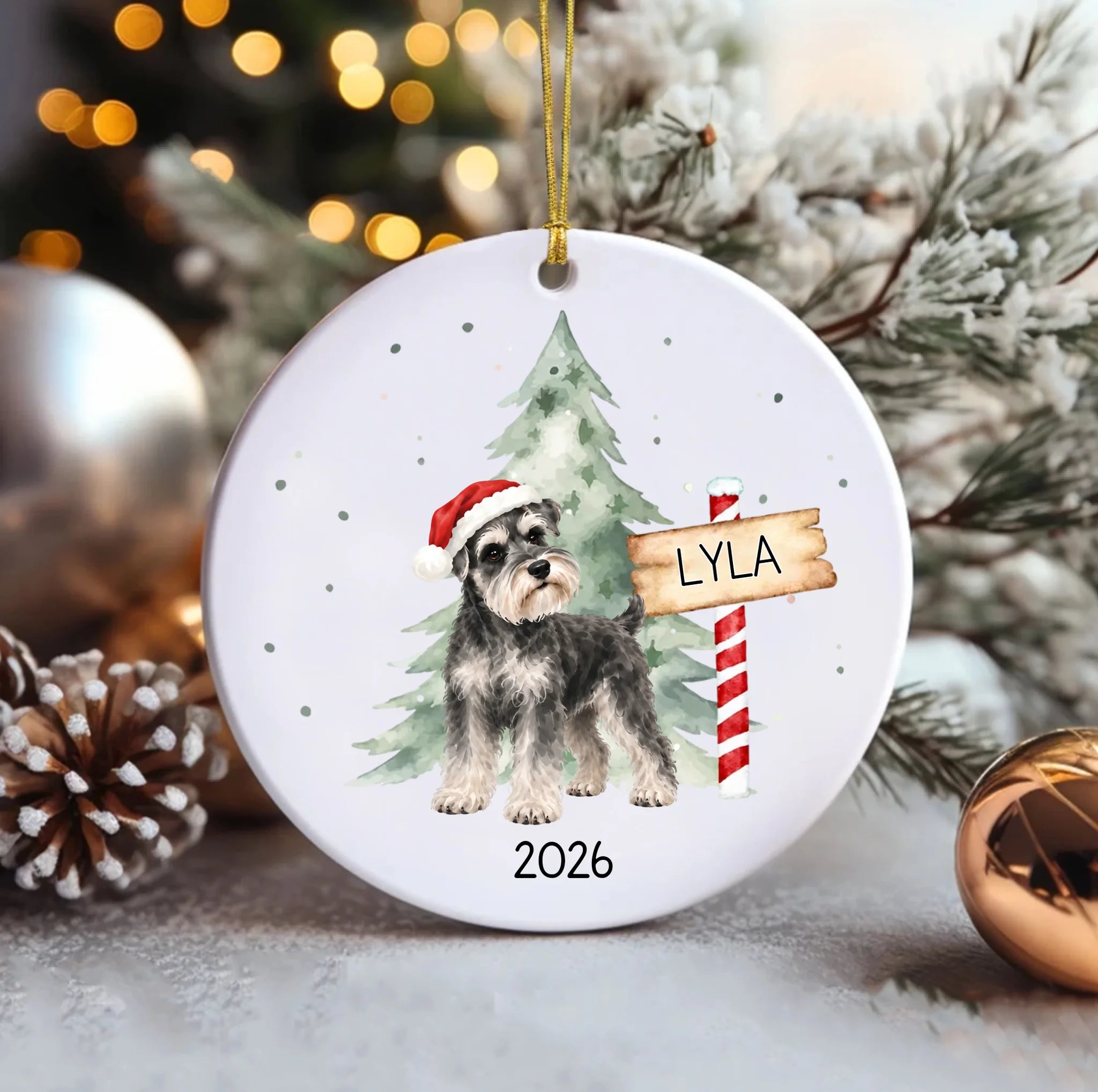 Ceramic Circle Ornament (1)