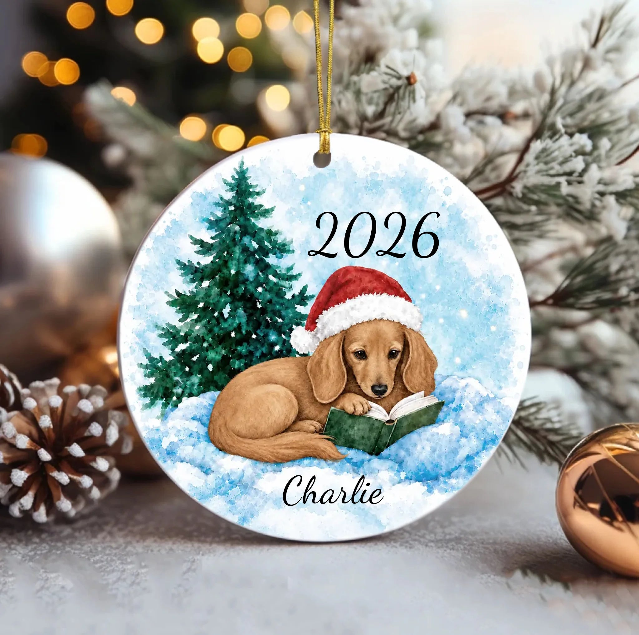 Ceramic Circle Ornament (1)