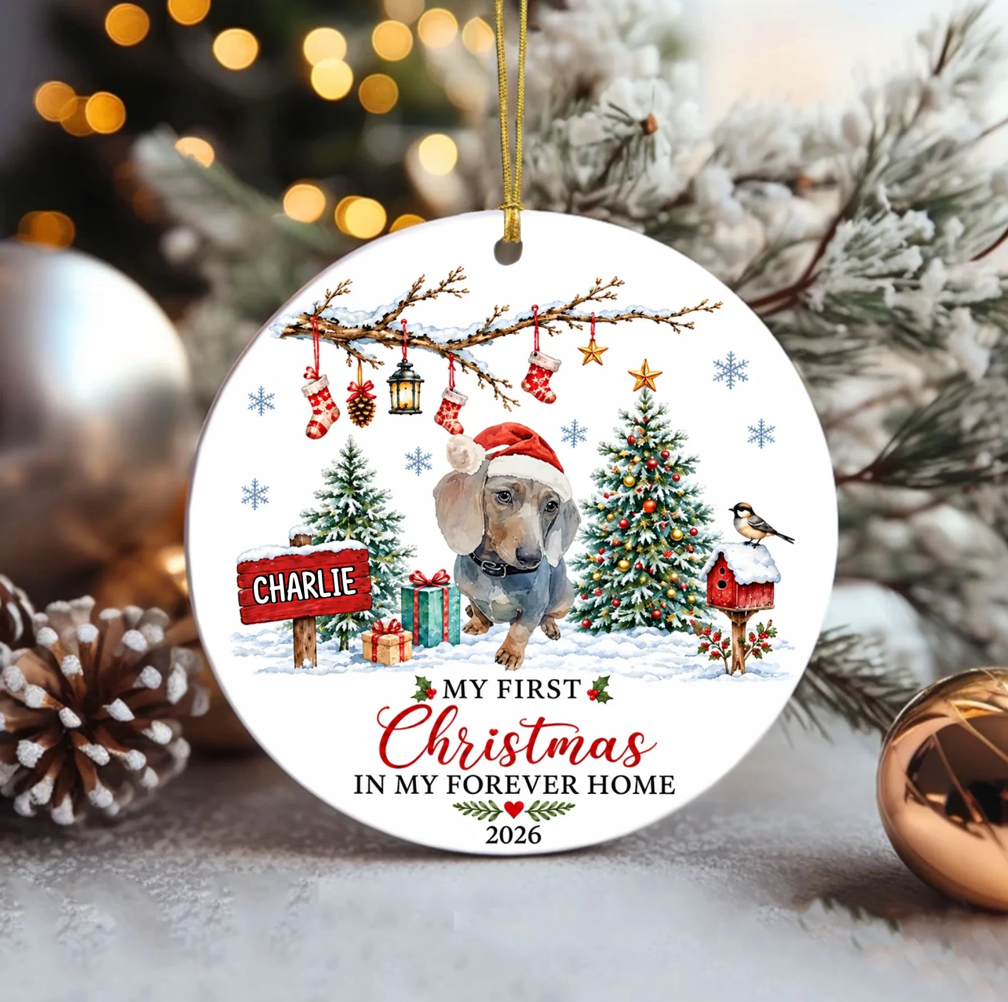 Ceramic Circle Ornament (1)