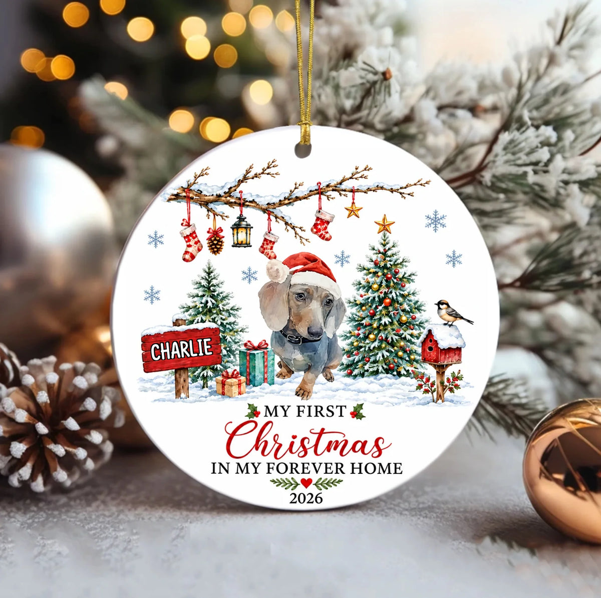 Ceramic Circle Ornament (1)