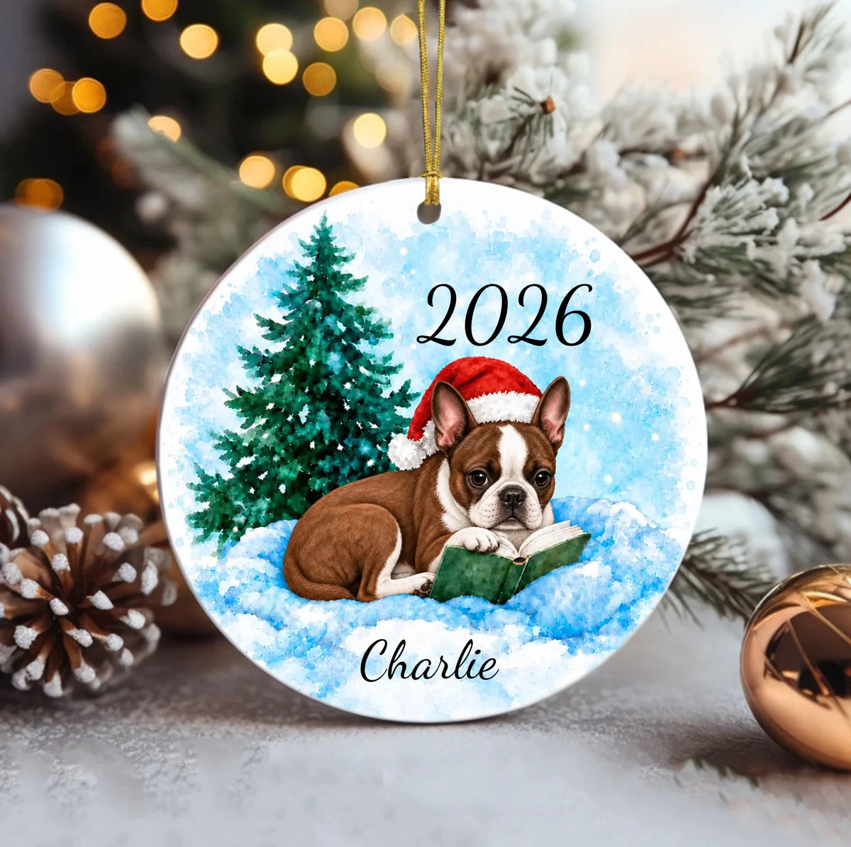 Ceramic Circle Ornament (1)