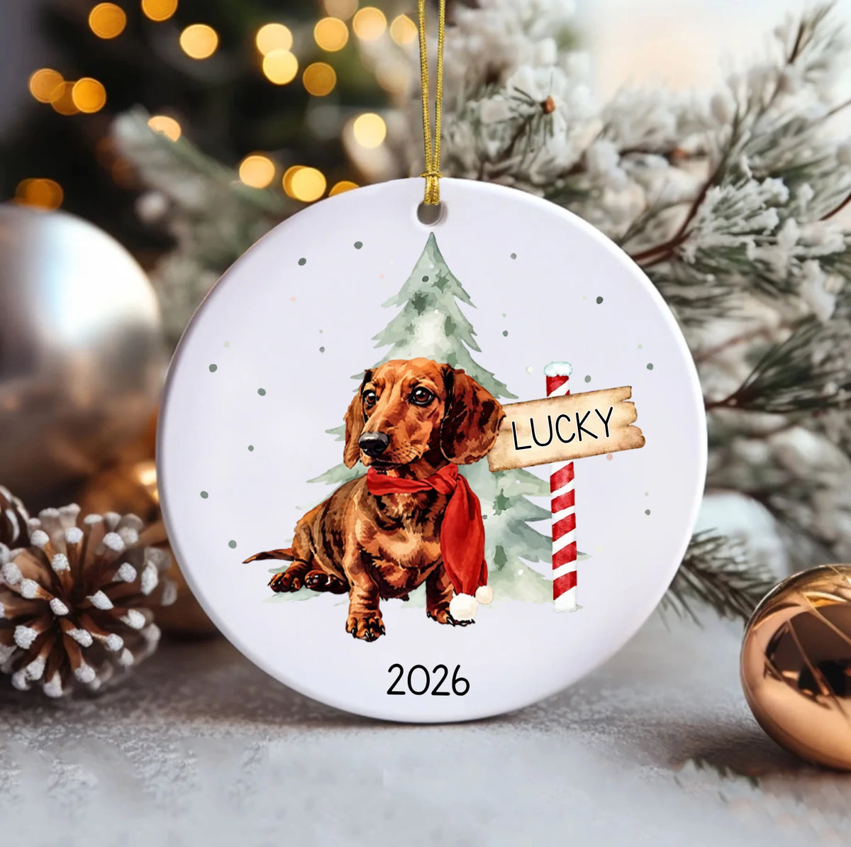 Ceramic Circle Ornament (1)
