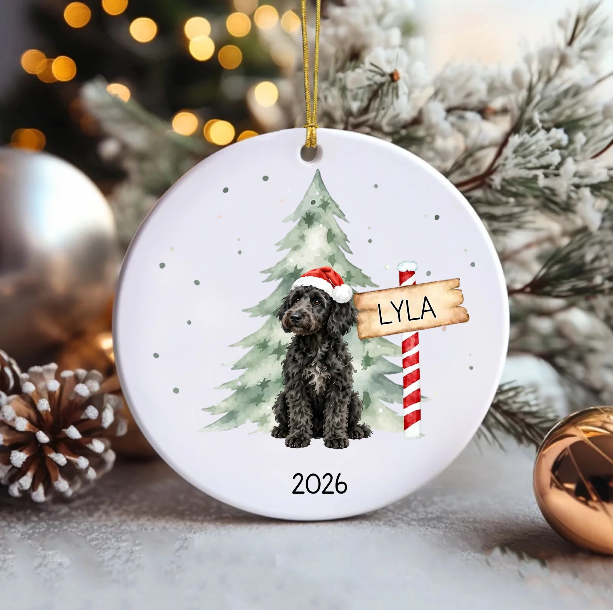 Ceramic Circle Ornament (1)