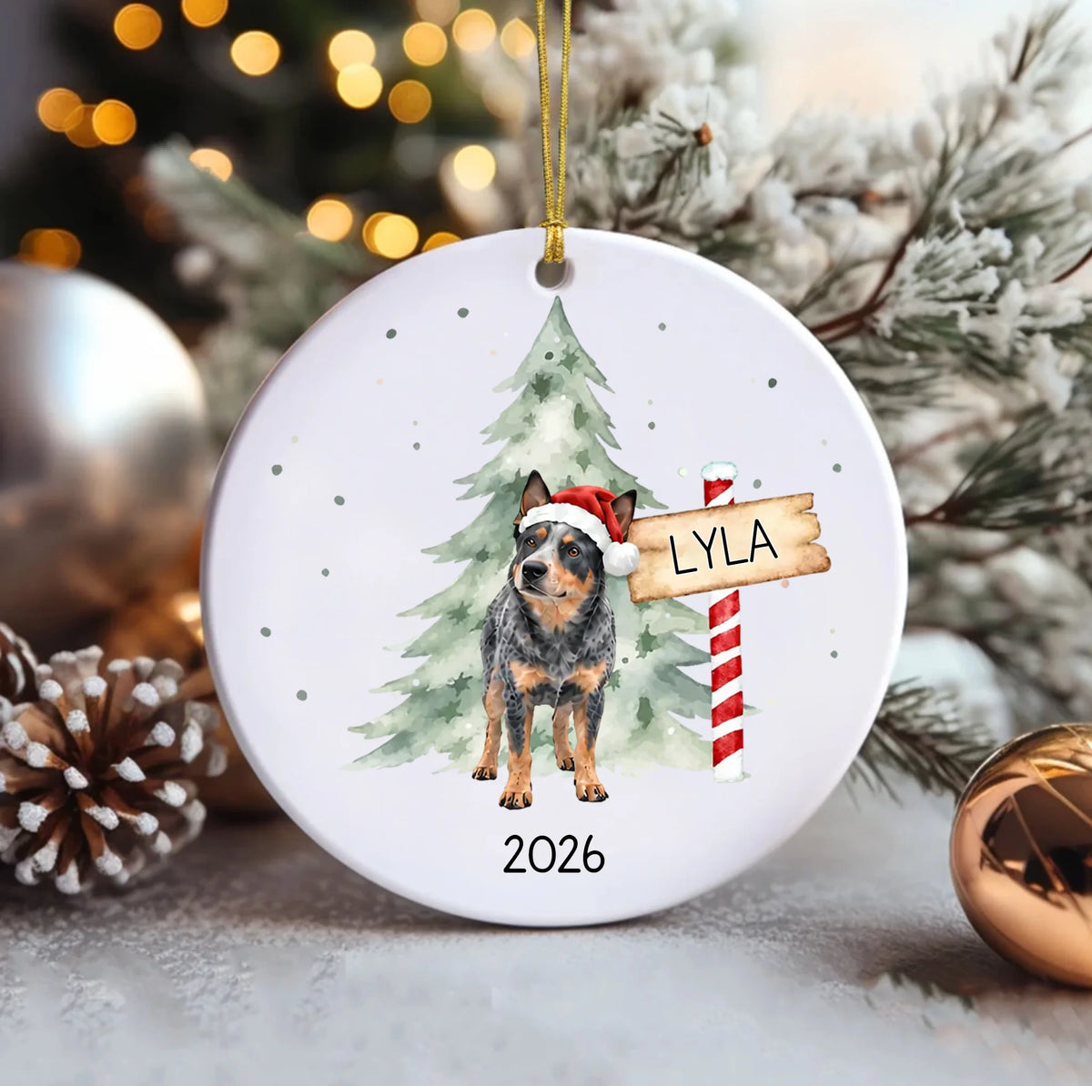 Ceramic Circle Ornament (1)