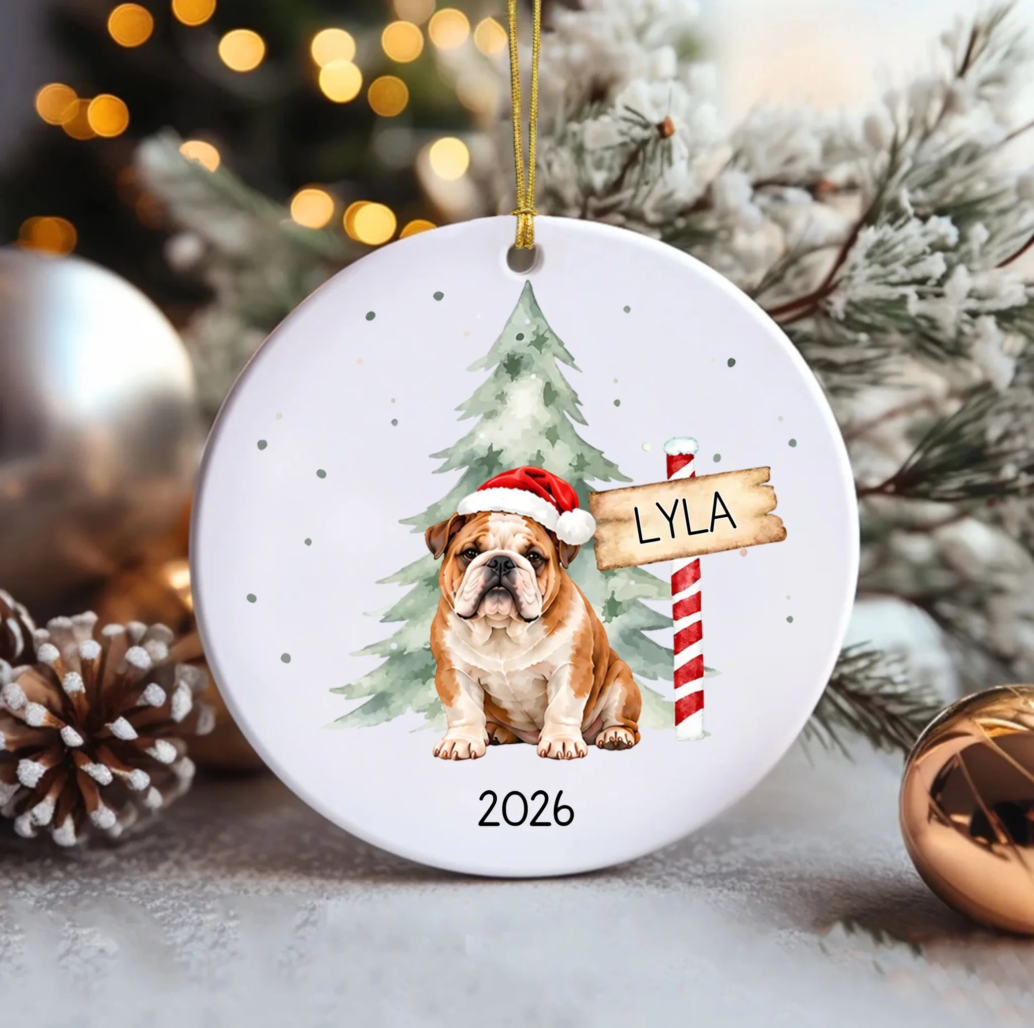 Ceramic Circle Ornament (1)