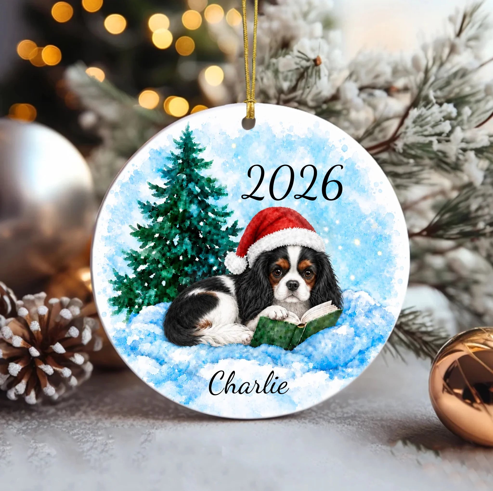 Ceramic Circle Ornament (1)