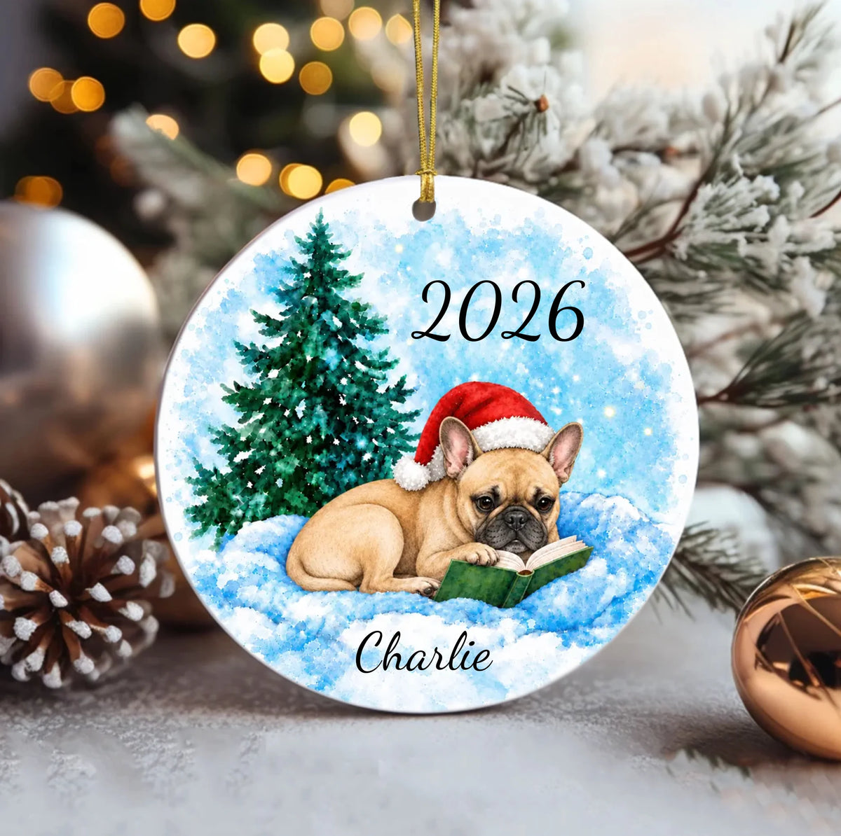 Ceramic Circle Ornament (1)