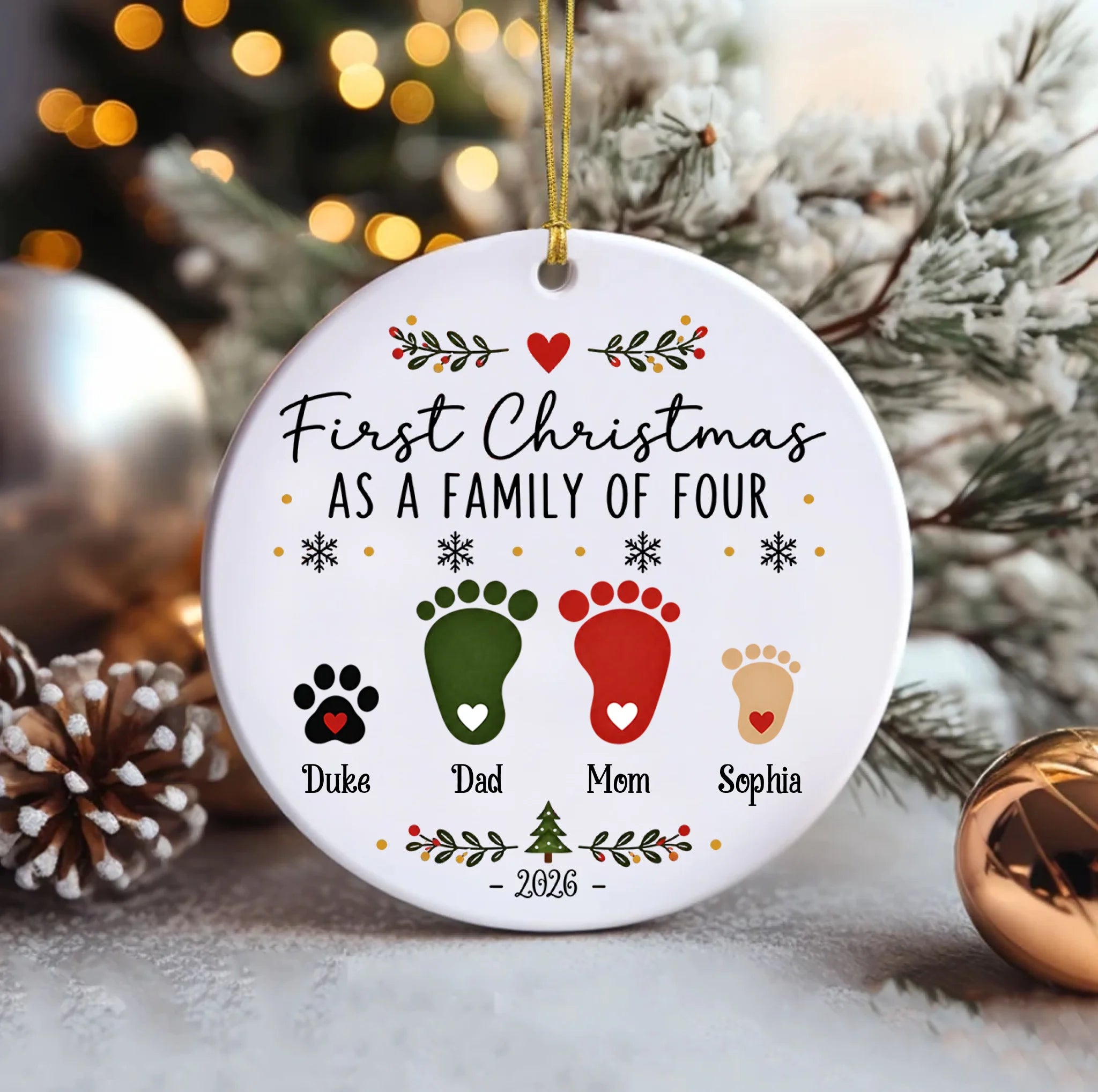 Ceramic Circle Ornament (1)