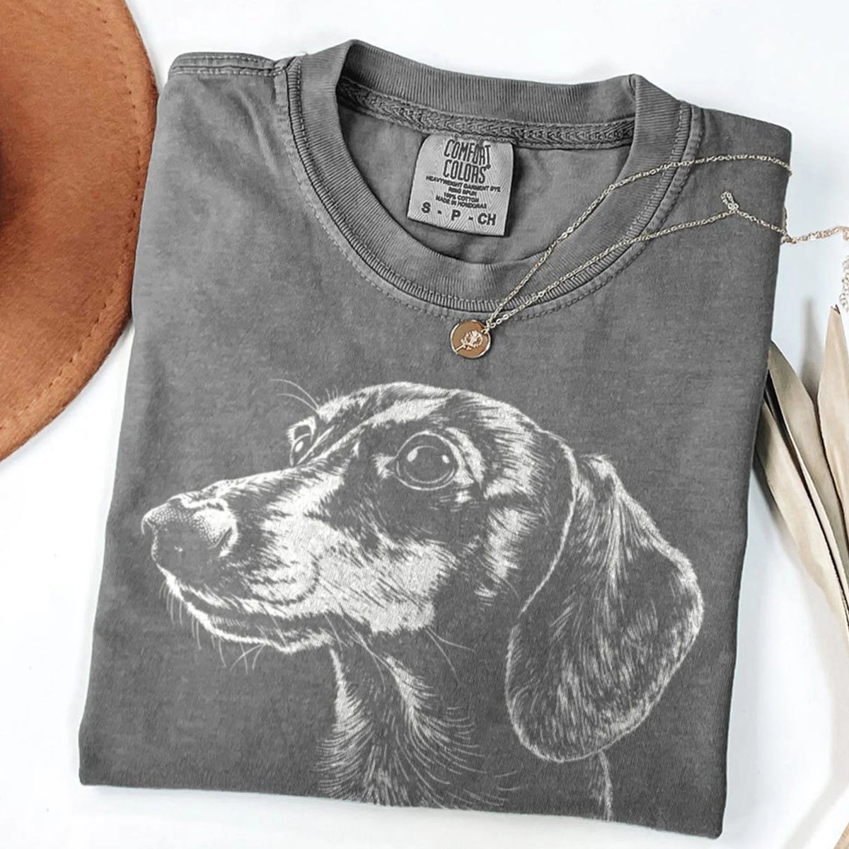 Dachshund Shirt for Dog Lovers, Mom Gift, Comfort Colors Tee